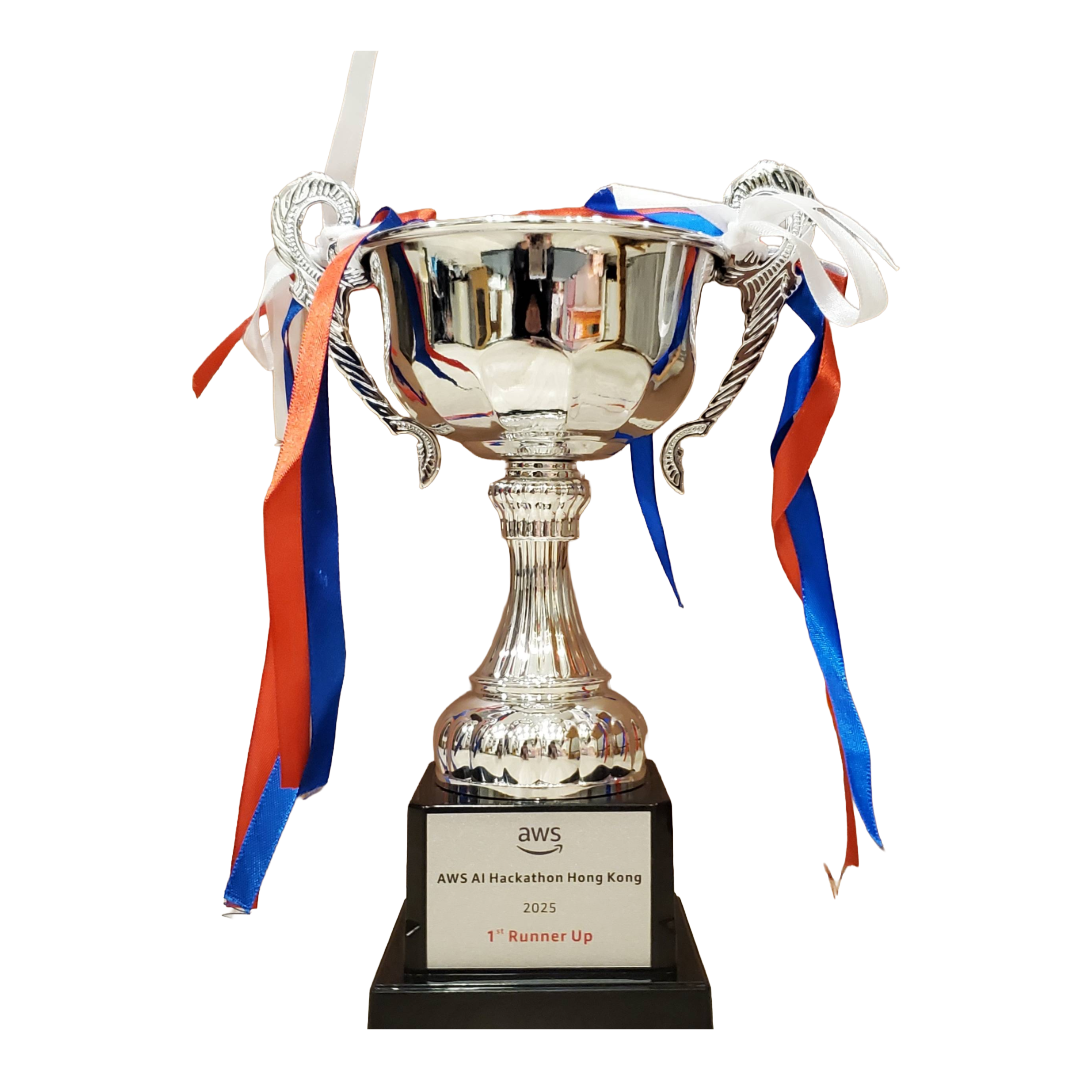 AWS Hackathon Silver Trophy